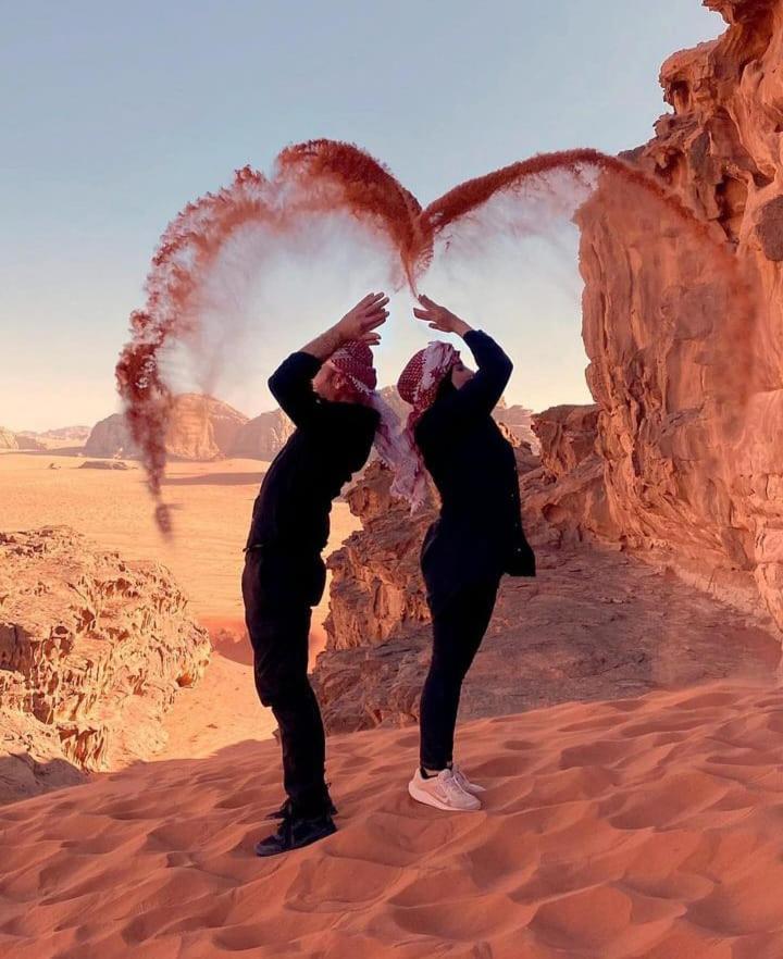 Moon City With Jeep Trips Wadi Rum Bagian luar foto