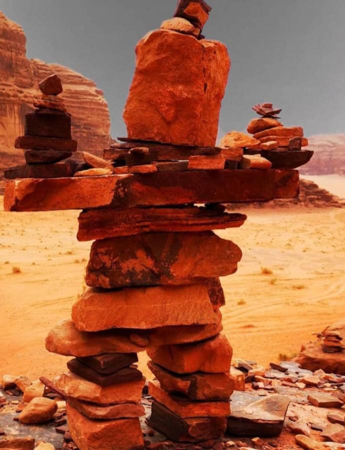 Moon City With Jeep Trips Wadi Rum Bagian luar foto